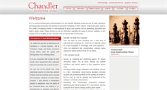 Desktop Screenshot of chandlermarketinggroup.com